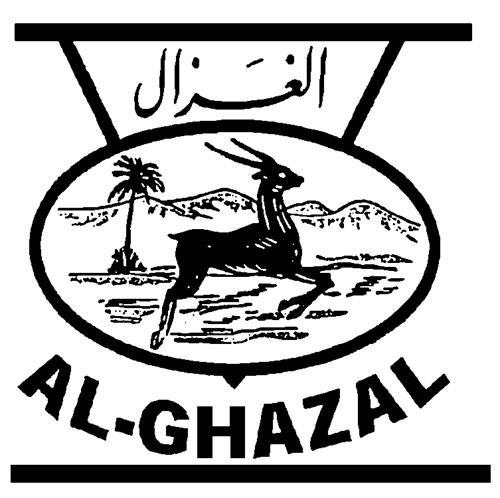 AL-GHAZAL (with Arabic equivalent) & Design trademark