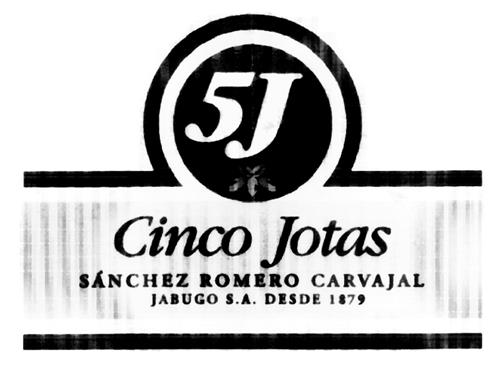 CINCO JOTAS & DESIGN trademark