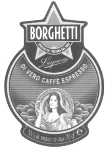 BORGHETTI & Design trademark