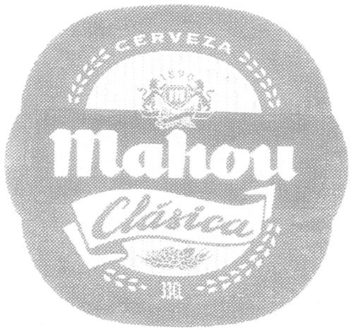 MAHOU CLASICA & Design trademark