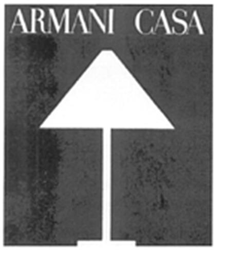 ARMANI CASA & design trademark