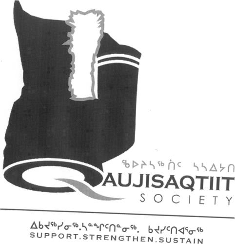 QAUJISAQTIIT SOCIETY & CHARACTER & DESIGN trademark