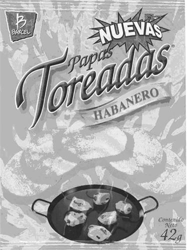 B BARCEL TOREADAS & DESIGN trademark