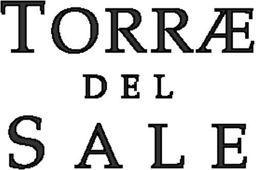 Words TORRAE DEL SALE in fancy letters. trademark