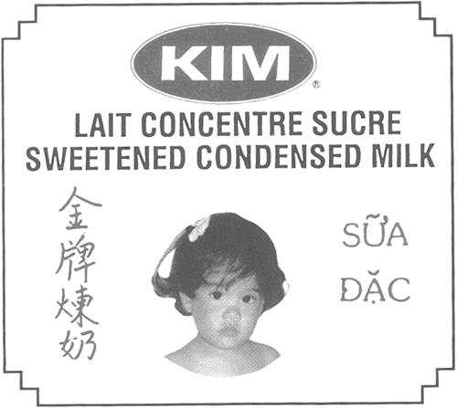 KIM & BABY FACE DESIGN trademark