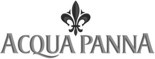 ACQUA PANNA and lily design trademark