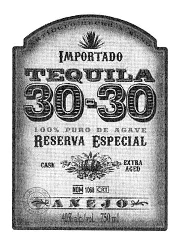 Tequila 30-30  &  design trademark