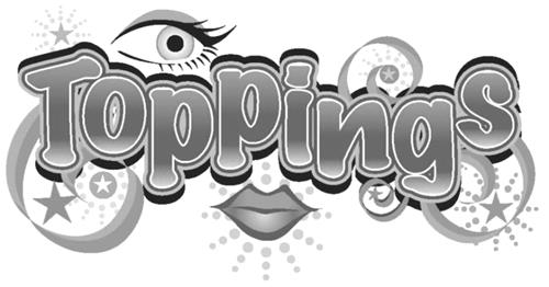 Toppings is a rounded font with bright pink colors, shades of pink, A ...