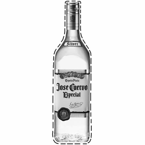 JOSE CUERVO ESPECIAL SILVER BOTTLE DESIGN (COLOR) trademark