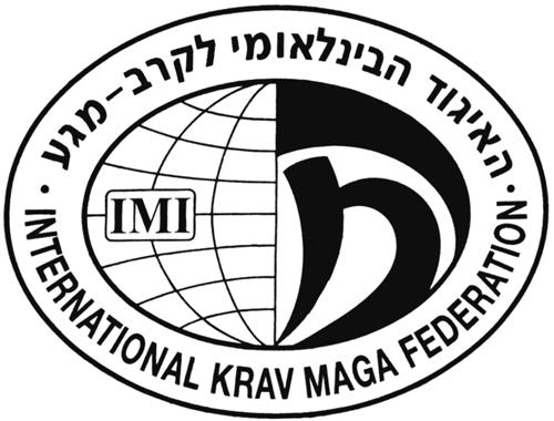 INTERNATIONAL KRAV MAGA FEDERATION LOGO WITH GLOBE & CONTACT COMBAT SYMBOL trademark