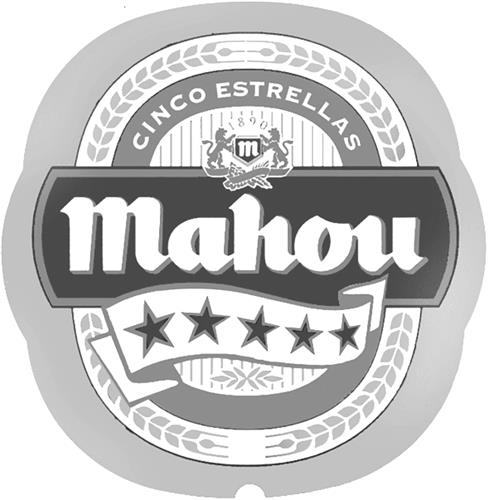 MAHOU CINCO ESTRELLAS & Design trademark