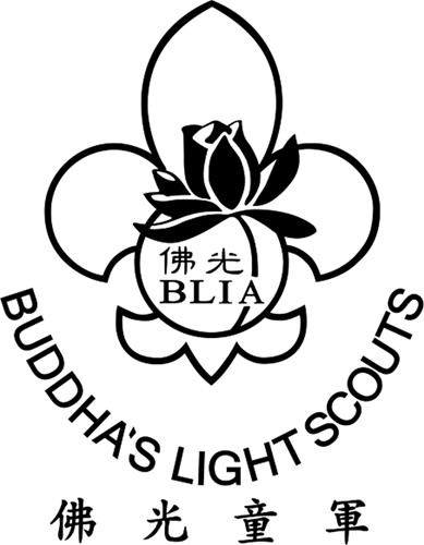 BUDDHA'S LIGHT SCOUTS BLIA & DESIGN trademark