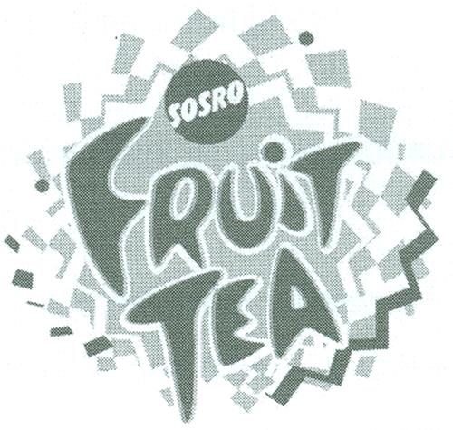 SOSRO FRUIT TEA & DESIGN trademark