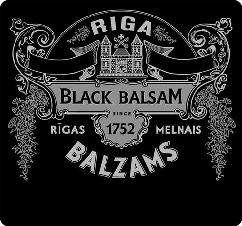 RIGA BLACK BALSAM & DESIGN trademark