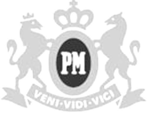 PM Crest (w/ VENI VIDI VICI) Logo trademark