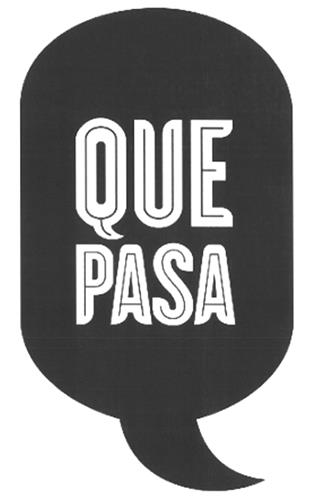 QUE PASA and Q shape Design trademark