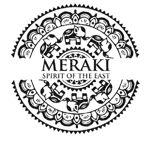 MERAKI Spirit of the East & Design trademark