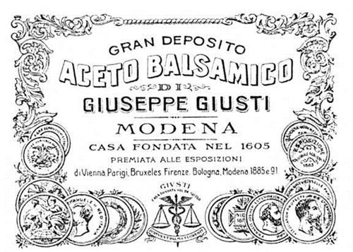 GRAN DEPOSITO ACETO BALSAMICO GIUSEPPE GIUSTI & Design trademark