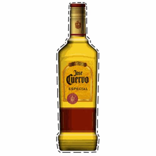 JOSE CUERVO ESPECIAL BOTTLE WITH LABEL( COLOR) trademark