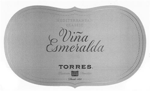 MEDITERRANEAN CLASSIC VIÑA ESMERALDA TORRES & Design trademark