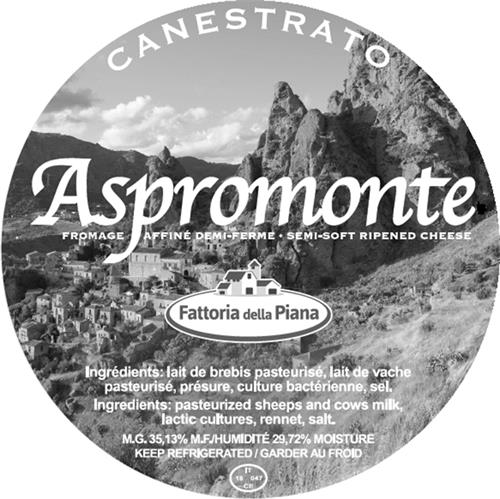 ASPROMONTE & design trademark