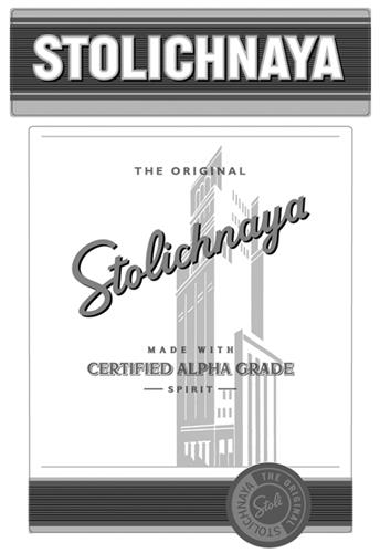 STOLICHNAYA & Design trademark