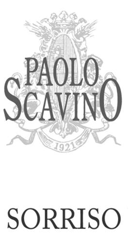 PAOLO SCAVINO 1921 SORRISO & Design (colour) trademark