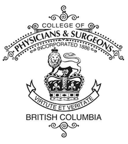 College of Physicians & Surgeons of British Columbia & Design trademark