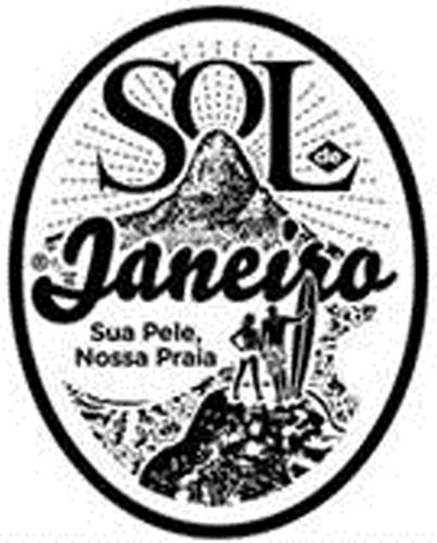 SOL DE JANEIRO Sua Pele, Nossa Praia & Design trademark