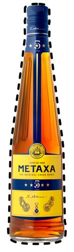 METAXA 5* Label features Design trademark