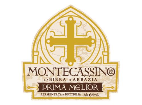 MONTECASSINO LA BIRRA D'ABBAZIA PRIMA MELIOR & Design trademark