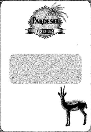 PARDESEE NAME DESIGN AND DEER PICTURE trademark