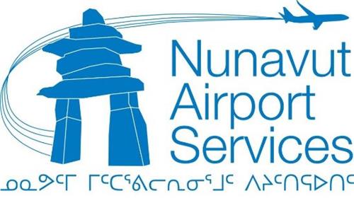 Nunavut Airport Services with writing in Inuktitut & Design trademark