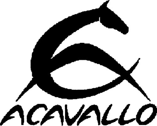 "A CAVALLO". trademark