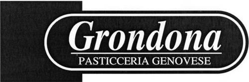 Grondona PASTICCERIA GENOVESE trademark