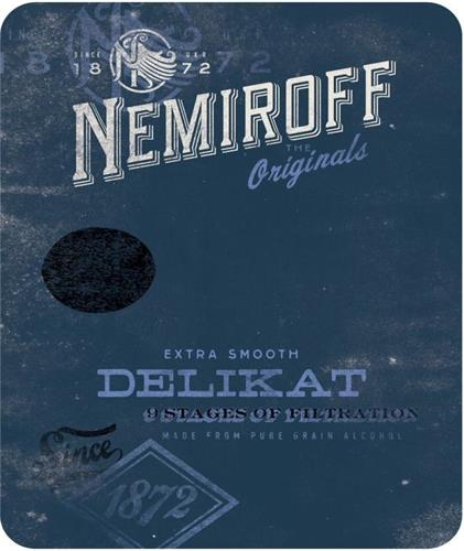 SINCE 1872 NEMIROFF THE Originals EXTRA SMOOTH DELIKAT 9 STAGES OF FILTRATION trademark