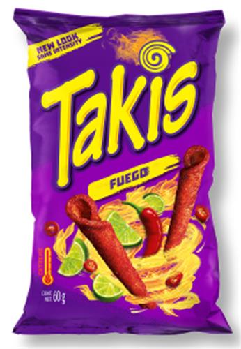 TAKIS FUEGO New Look Same Intensity & Design trademark