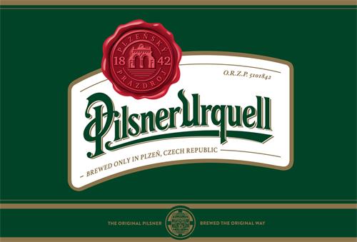 PILSNER URQUELL BOX FRONT DESIGN trademark