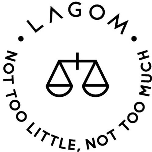 LAGOM NOT TOO LITTLE NOT TOO MUCH trademark