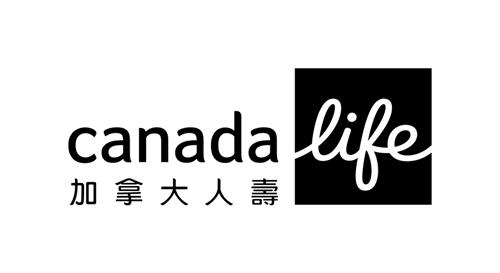 CANADA LIFE INSURANCE in Stylized Traditional Chinese Characters Design (B&W) trademark