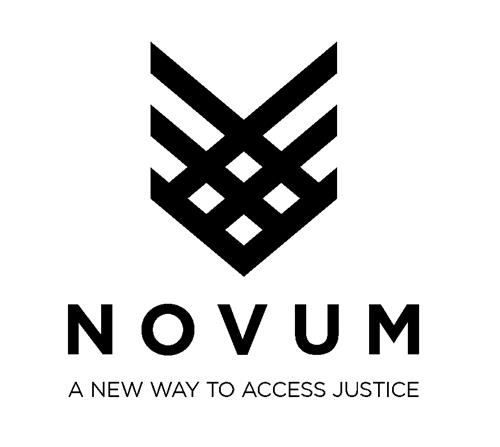 Novum with slogan trademark