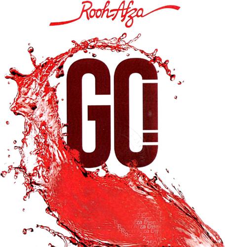 Rooh Afza GO & design trademark