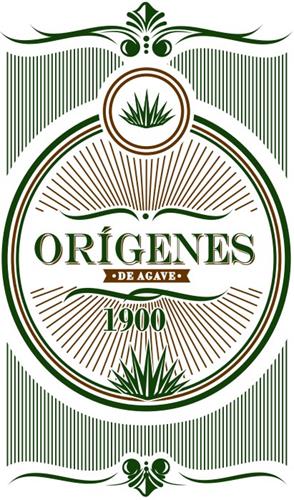 ORIGENES DE AGAVE 1900 & Design trademark