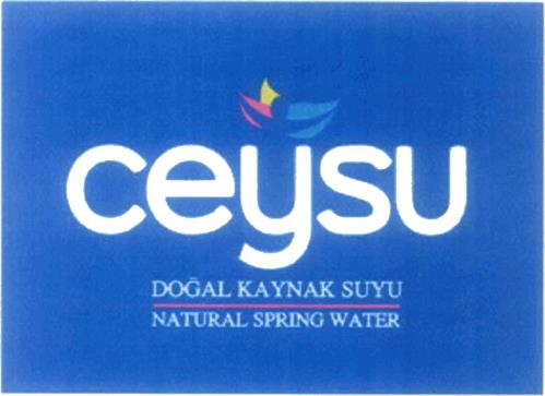 ceysu CEYSU DOGAL KAYNAK SUYU NATURAL SPRING WATER trademark