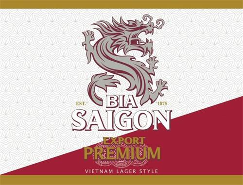 "BIA SAIGON", "EXPORT PREMIUM", "EST.", "1875", "VIETNAM LAGER STYLE" trademark