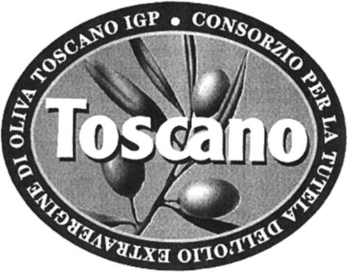 Toscano CONSORZIO PER LA TUTELA DELL'OLIO EXTRAVERGINE DI OLIVA TOSCANO IGP trademark