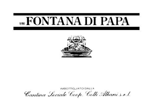 VINI FONTANA DI PAPA; DESIGN trademark