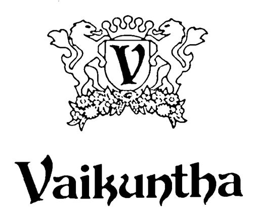 VAIKUNTHA; DESIGN trademark