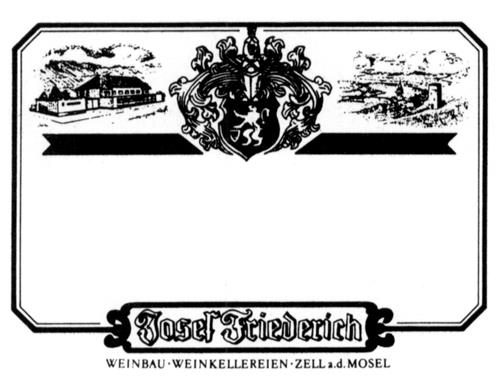 JOSEF FRIEDERICH & LABEL DESIGN trademark