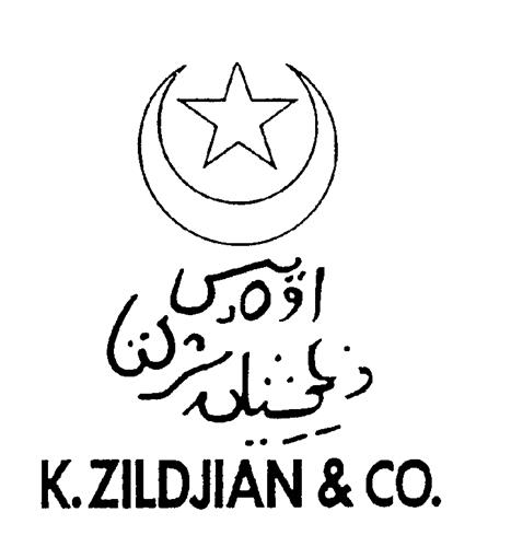 K. ZILDJIAN & CO. & DESIGN trademark